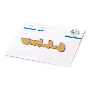 Celebrate hot foil plate