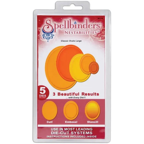 Classic Ovals Nested Large S4-110 Spellbinders