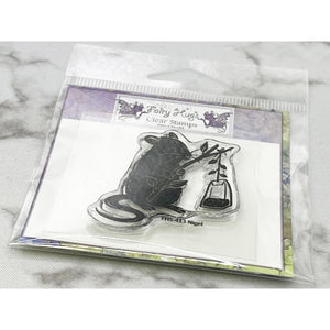 Nigel the Tea Mouse by Fairy Hugs Stamps