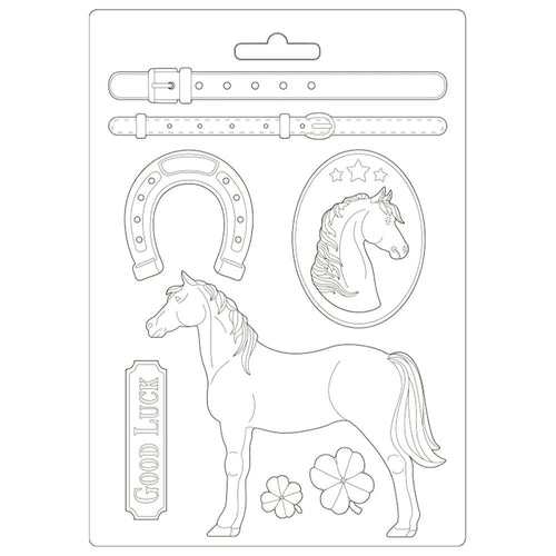 Standing Horse - Soft Maxi Mould