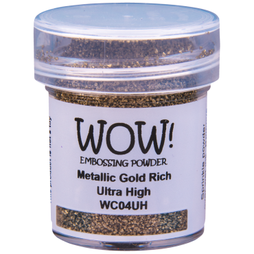 Wow Metallic Gold Rich Ultra High Embossing Powder