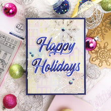 Load image into Gallery viewer, Brushed Sentiments: Holiday Stencil Set