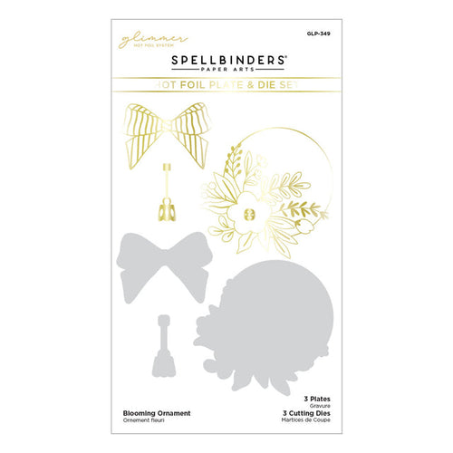 Blooming Ornament Hot Foil Plate & Die Set GLP-349