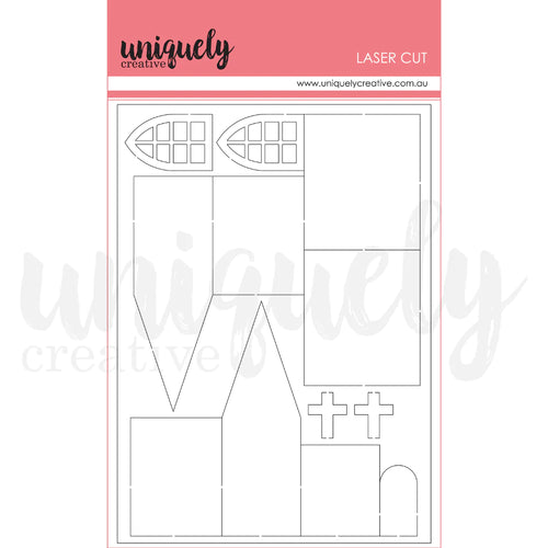 Tiny House 1 UCL1745 by Uniquely Creative