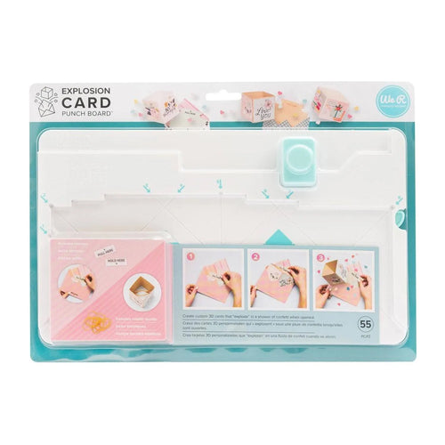 We R Memory Keepers Explosion Card Punch Board