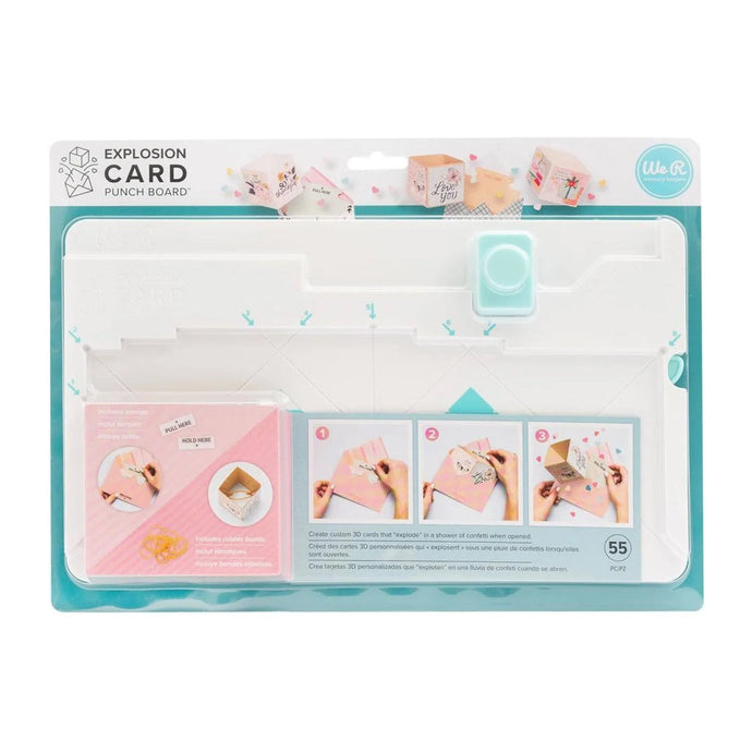 We R Memory Keepers Explosion Card Punch Board