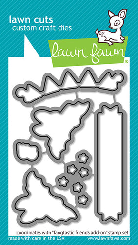 Fangtastic Friends Add On Dies LF2940 Lawn Fawn