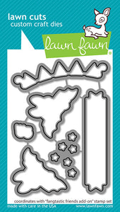 Fangtastic Friends Add On Dies LF2940 Lawn Fawn