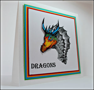 A5 Stamp - Dragon Set