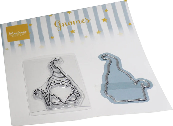 Gnome and Cane Stamp & Die Set