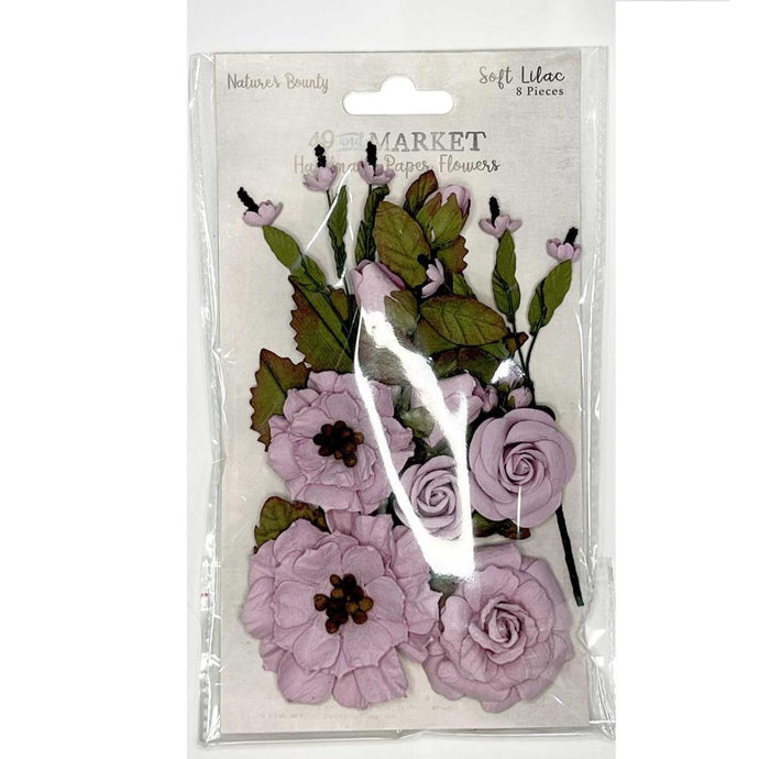 Soft Lilac Nature’s Bounty Paper Flowers by 49 & Market