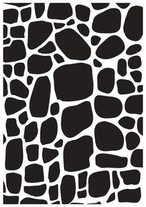 Cobblestone Embossing Folder