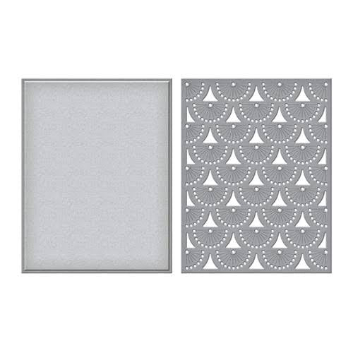 Stitched Fanfare Cutting Die S5-511 by Spellbinders