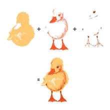Load image into Gallery viewer, Colour Layering Duckling