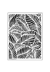 Tropical Back Plate Stencil
