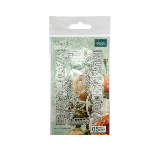 Happy Birthday Elegance Cutting Die CO728837