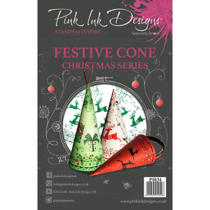 Festive Cone Christmas Series by Pink Ink PI0A6034