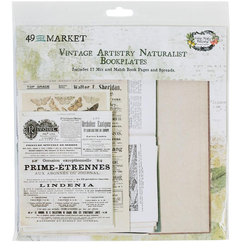 Naturalist - Bookplates 49 & Market VAN-35373