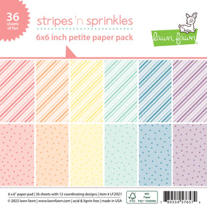Stripes n Sprinkles 6x6 Paper Pad