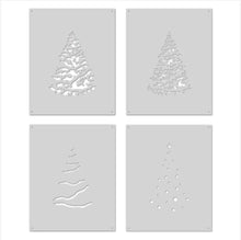 Load image into Gallery viewer, O Christmas Tree Layering Stencil Set SA200 by Hero Arts