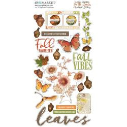 In the Leaves - Chipboard Stickers 6” x 12”