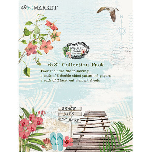 49 and Market Beached - 6 x 8 collection pack