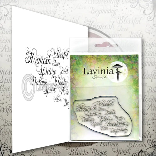 Words of Spring Clear Stamp LAV593 Lavinia