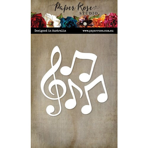 Large Music Notes Metal Die 28297 by Paper Rose