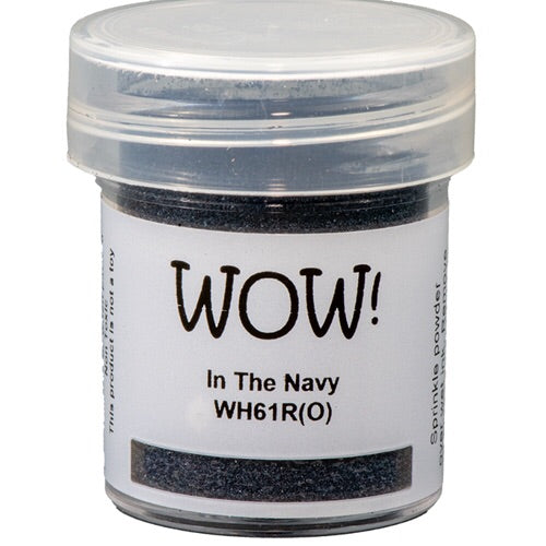 Wow In The Navy Embossing Powder