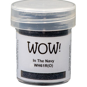 Wow In The Navy Embossing Powder
