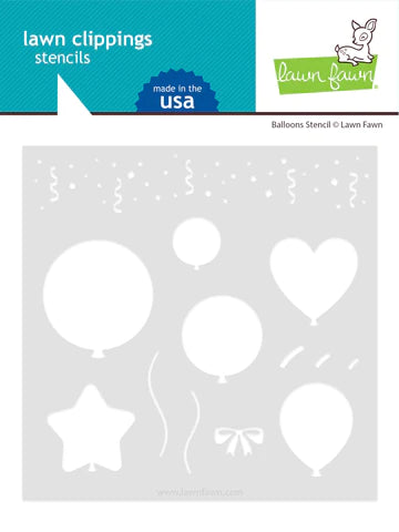 Balloons Stencil LF3111