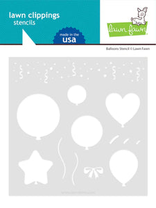 Balloons Stencil LF3111
