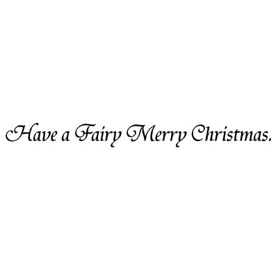 Discontinued Fairy Merry Christmas LAV130