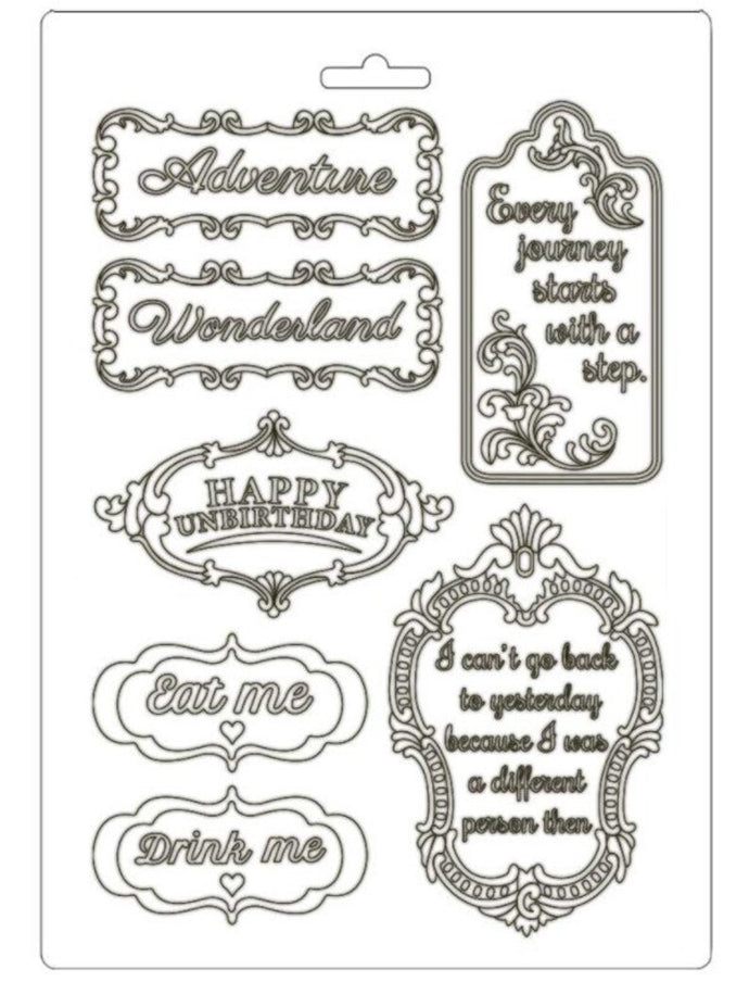 Alice in Wonderland A5 Plates