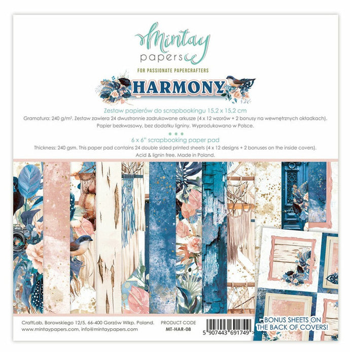 Harmony 6x6 Paper Pad