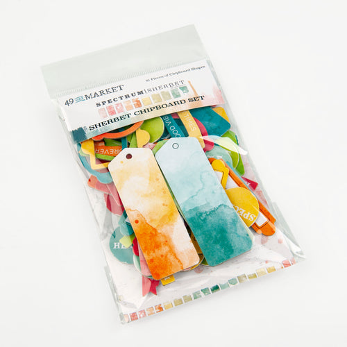 Sherbet Chipboard Set - Spectrum Sherbet SS-36530