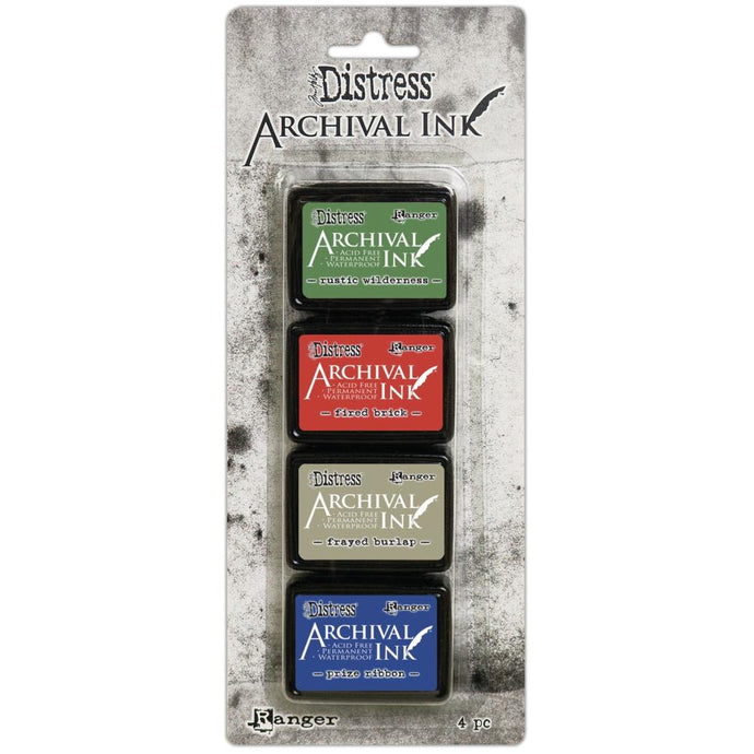 Kit 6 Archival Mini Inks