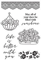 Flower Shoppe Clear Stamp