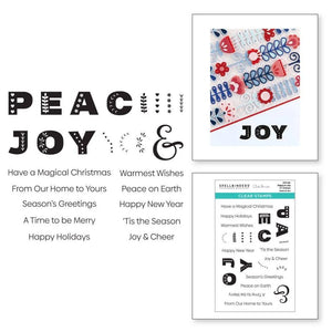 Peace & Joy Stamp STP-140
