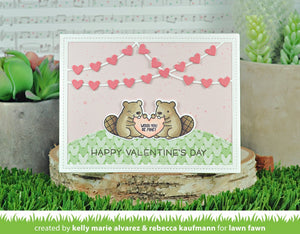 Wood You Be Mine Clear Stamps LF3011 by Lawn Fawn