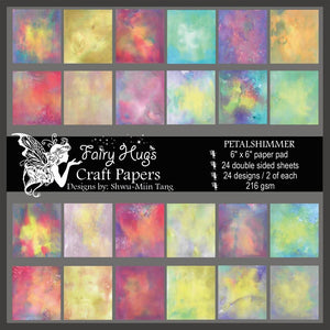 Petalshimmer 6x6 Fairy Hugs Craft Pad