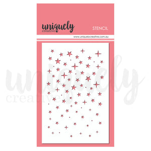 Twinkly Stars Stencil UCMM1722 Uniquely Creative