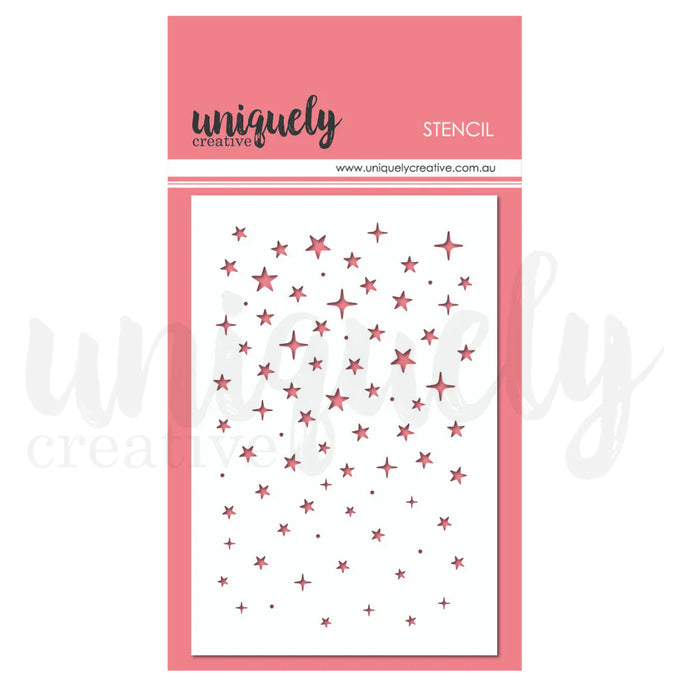 Twinkly Stars Stencil UCMM1722 Uniquely Creative