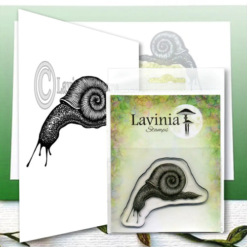 Discontinued Sidney Snail Clear Stamp LAV606 Lavinia