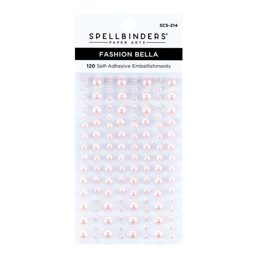 Bella Pink Pearls SCS-214 by Spellbinders