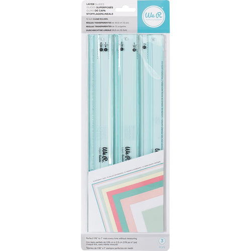 Layer Guides - 12” Clear Rulers WRMK