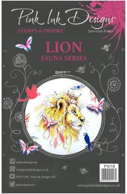 Lion A5 Clear Stamp Set PI018