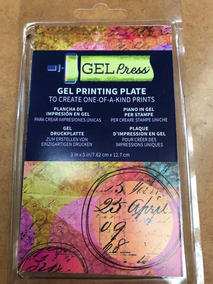 Gel Press 3 x 5