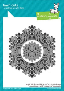 Magic Iris Snowflake Add-On Dies LF2697