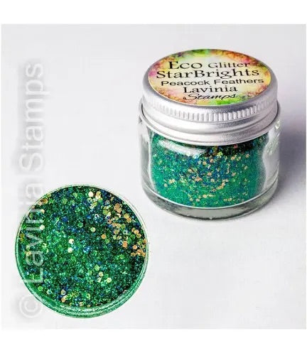 Peacock Feathers Eco Glitter